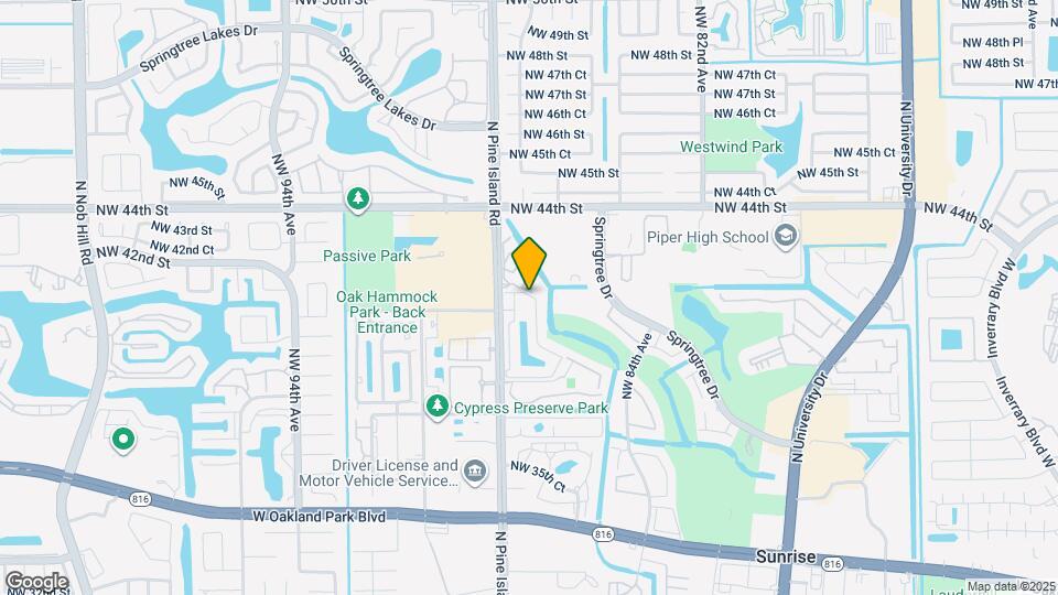 4097 NW 87th Ave, Unit 4097 Map and Location Details