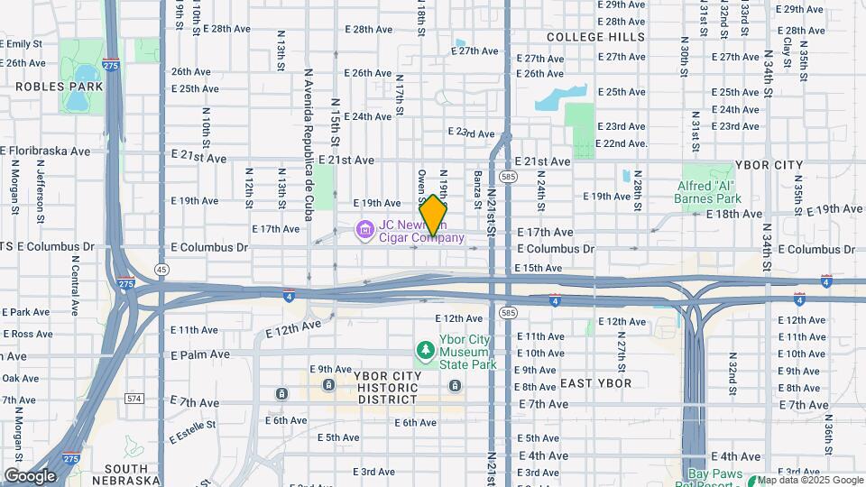 1812 E Columbus Dr Map and Location Details