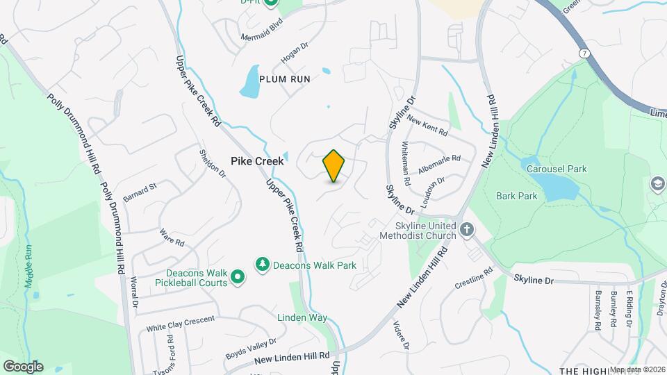 3236 Champions Dr Map and Location Details