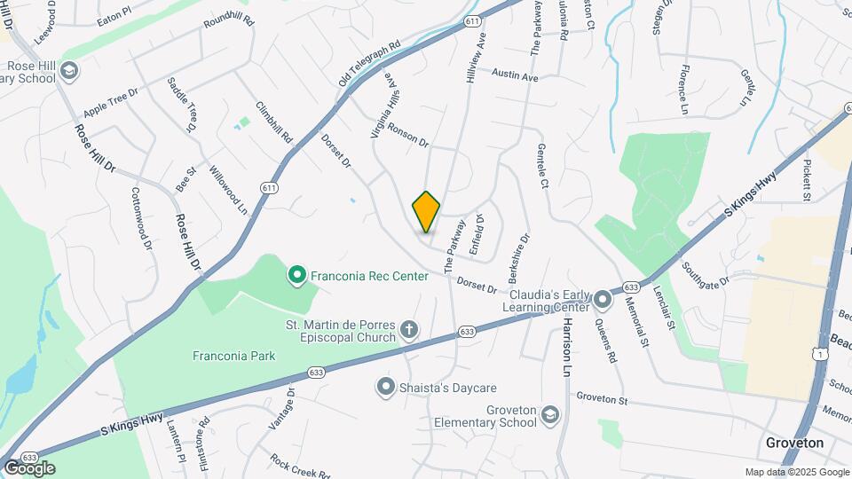 6511 Virginia Hills Ave Map and Location Details