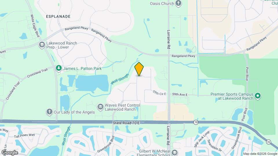 5731 Oak Bridge Ct Map and Location Details