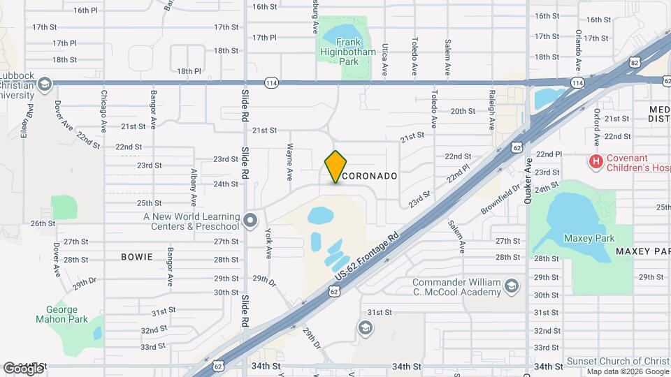 4821 24th St Map and Location Details
