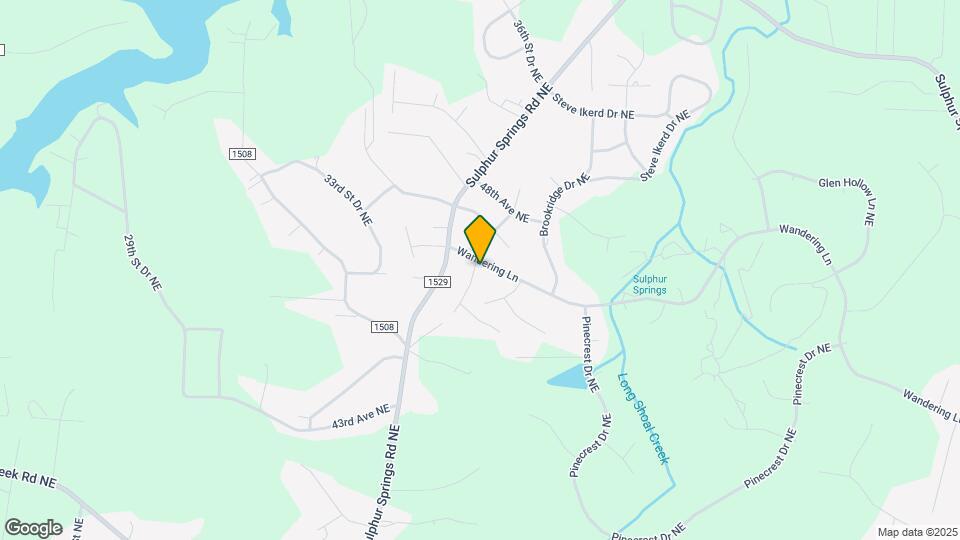 3540 Wandering Ln NE Mapa y Detalles de la Ubicación