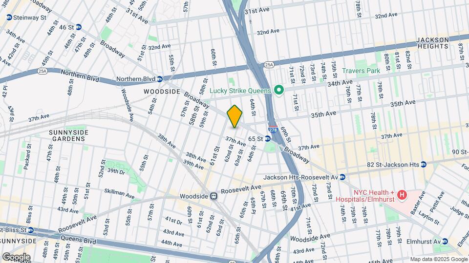 35-20 62nd St-Unit -2F Map and Location Details