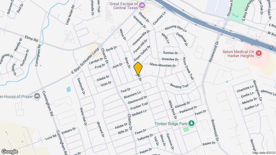 4714 Mesa Dr Map and Location Details