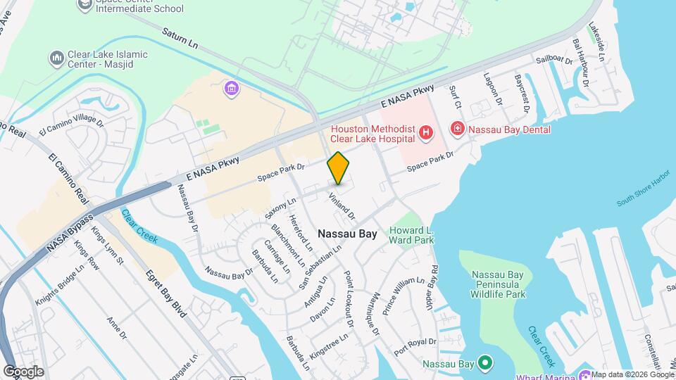 1808 Saxony Ln Map and Location Details