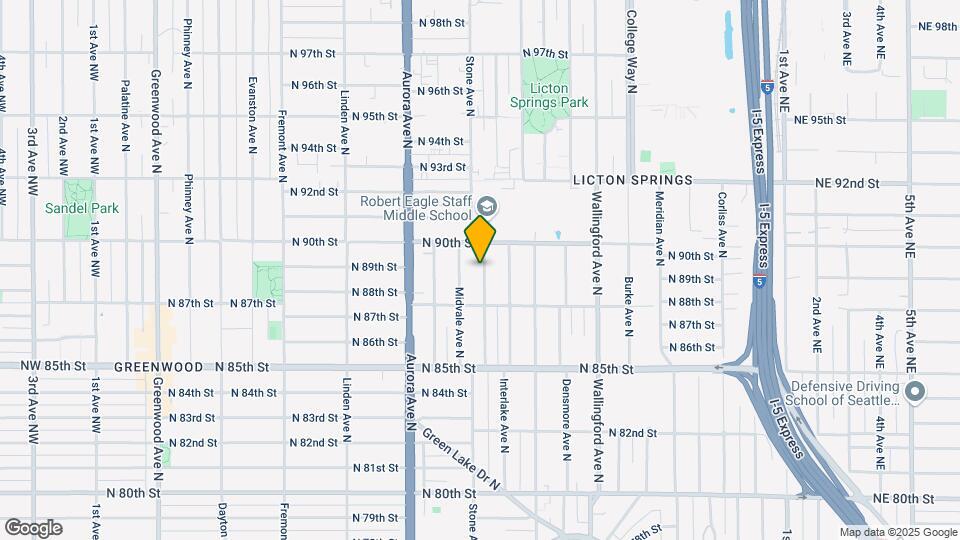 8825 Stone Ave Mapa y Detalles de la Ubicación