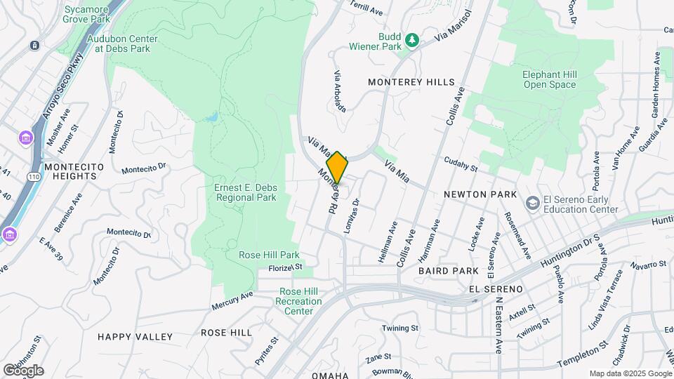 3805 Monterey Rd Map and Location Details