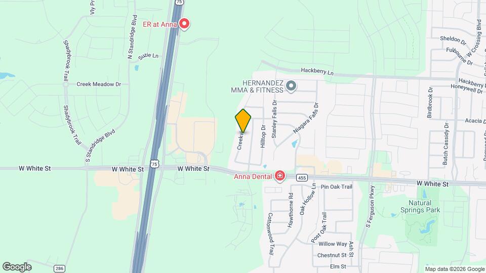 409 Creekview Dr Map and Location Details