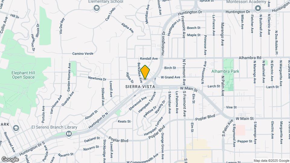 5611 Huntington Dr N Map and Location Details