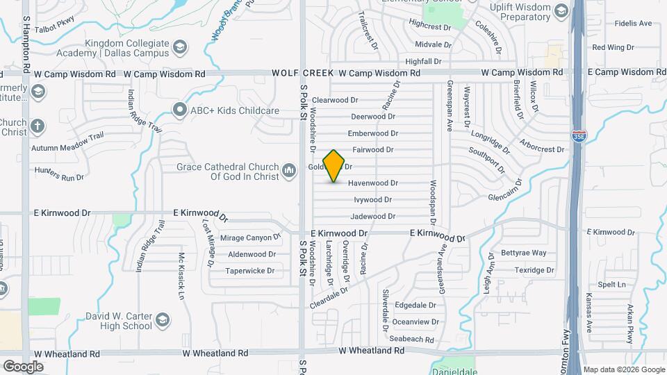 922 Havenwood Dr Mapa y Detalles de la Ubicación