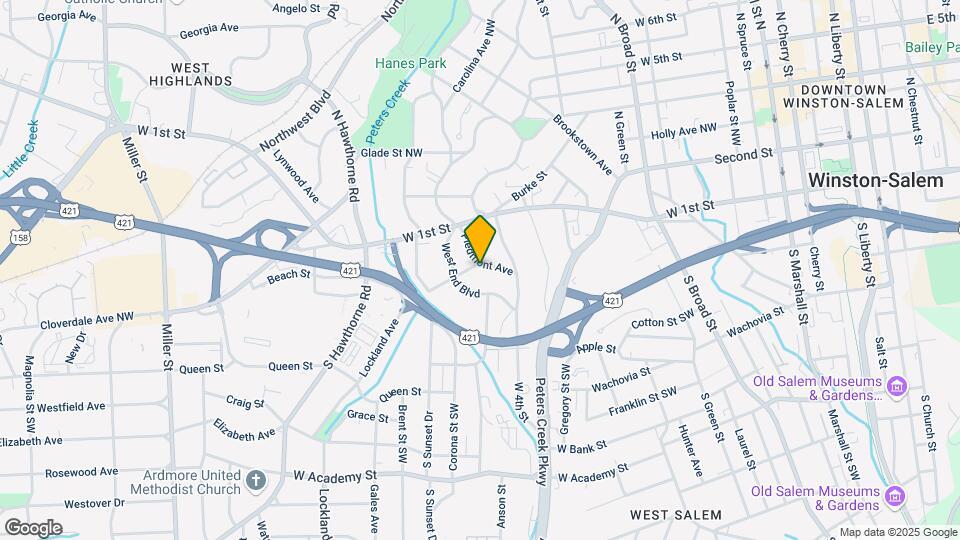 146 Piedmont Ave, Unit 2 Map and Location Details