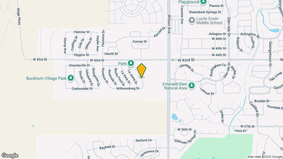 4109 Cripple Creek Dr Map and Location Details