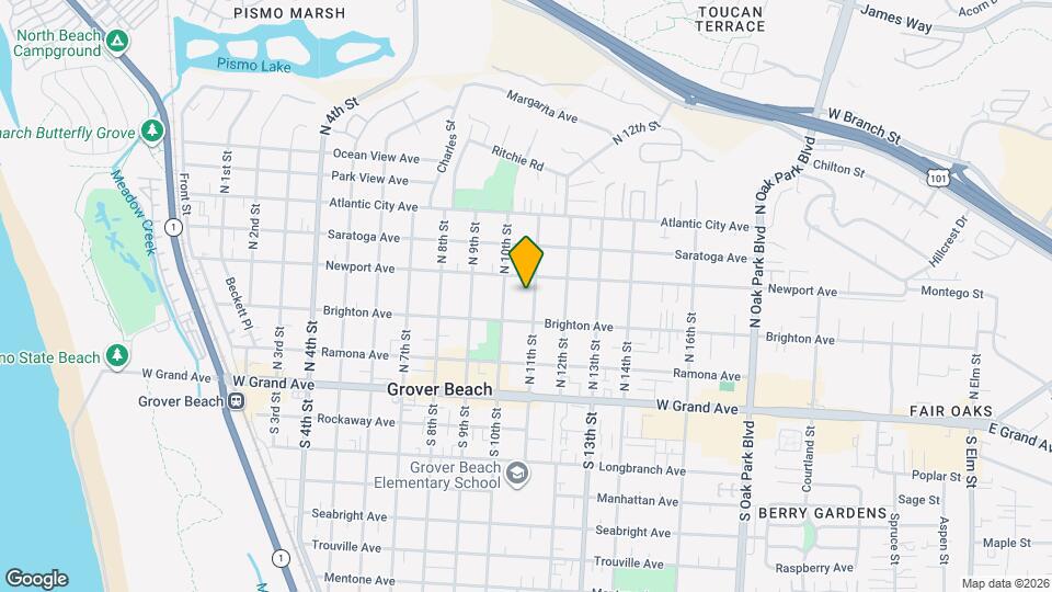 351 N 11th St Map and Location Details