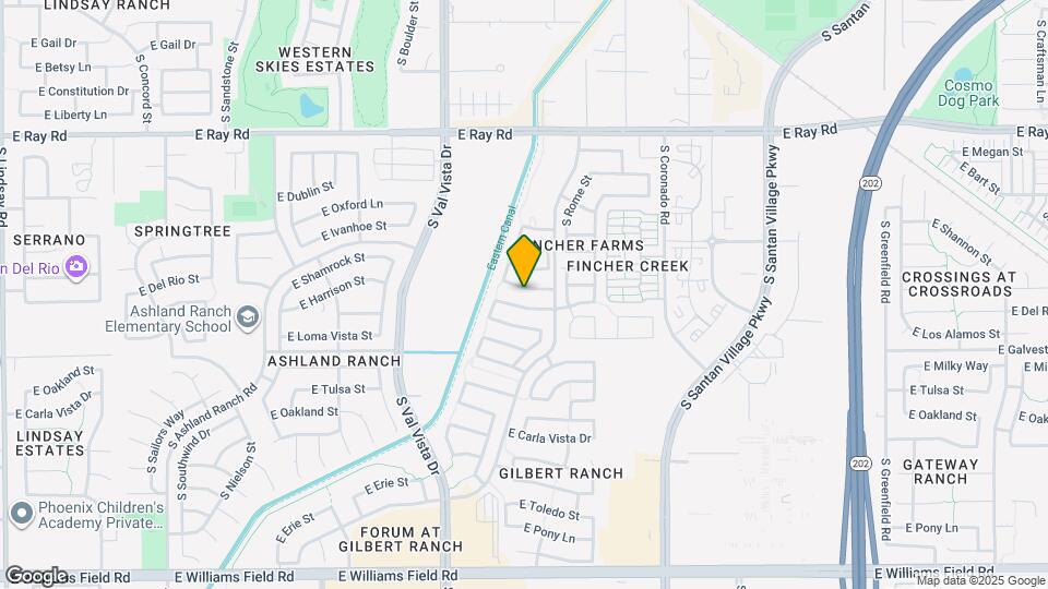 1751 E Del Rio St Map and Location Details