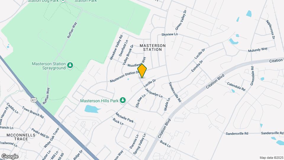 2781 Jacquelyn Ln Map and Location Details