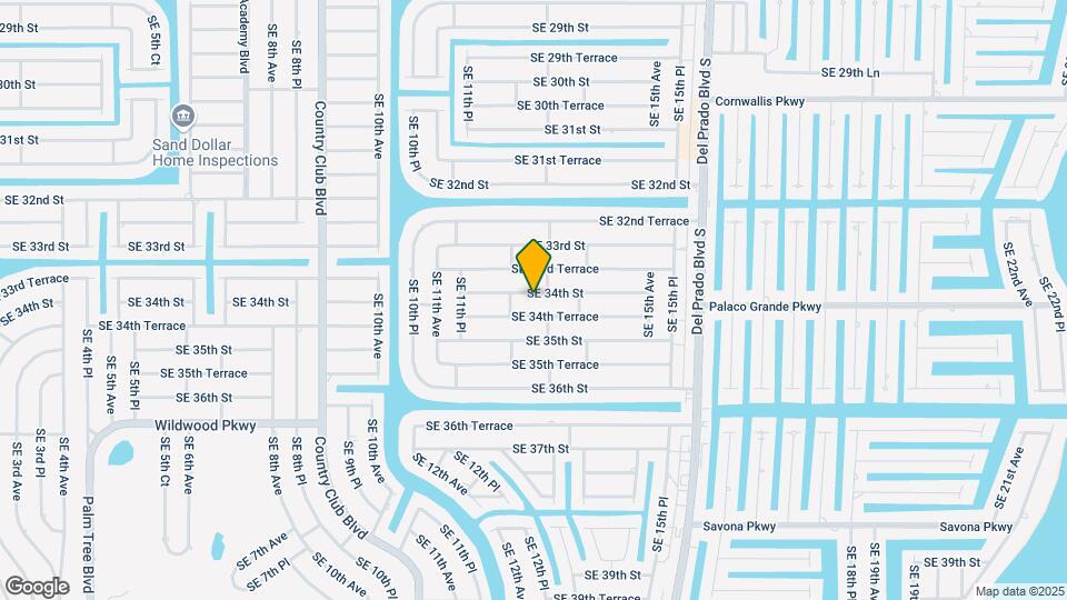 1214 SE 34th St Map and Location Details