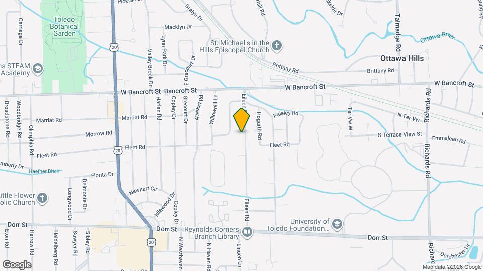 2023 Eileen Rd Map and Location Details