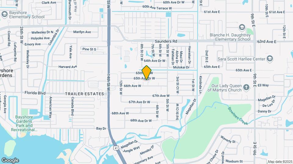 711 66th Ave W Map and Location Details