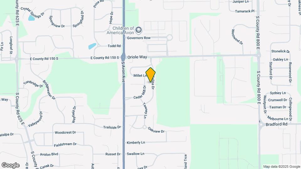 1698 Salina Dr Map and Location Details