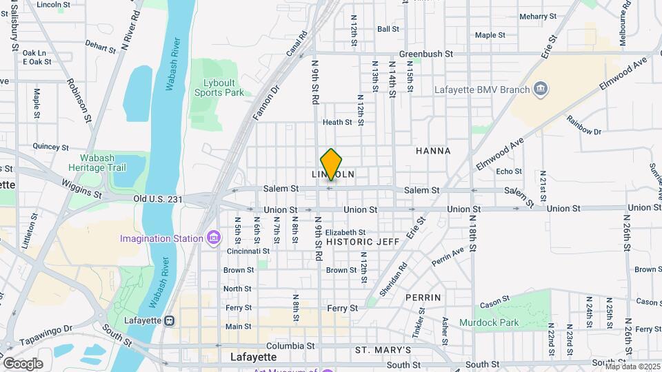 900 N 10th St, Unit 900 Map and Location Details