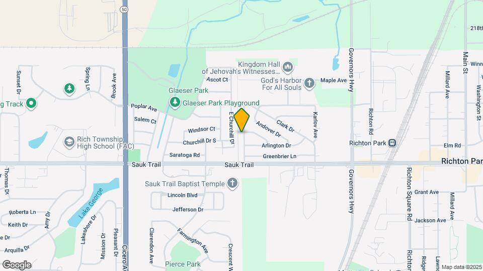 22200 Kostner Ave Map and Location Details