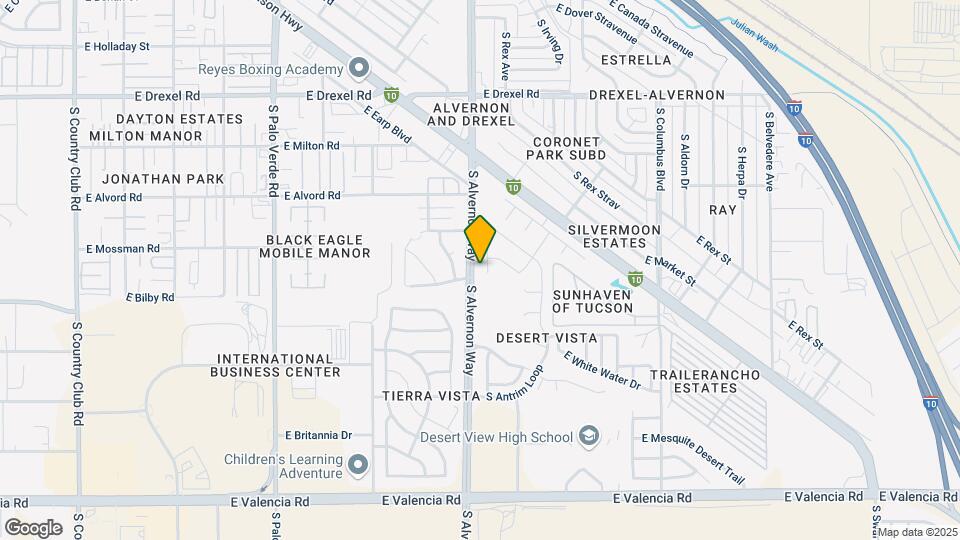 6038 S Kirtley Dr Map and Location Details