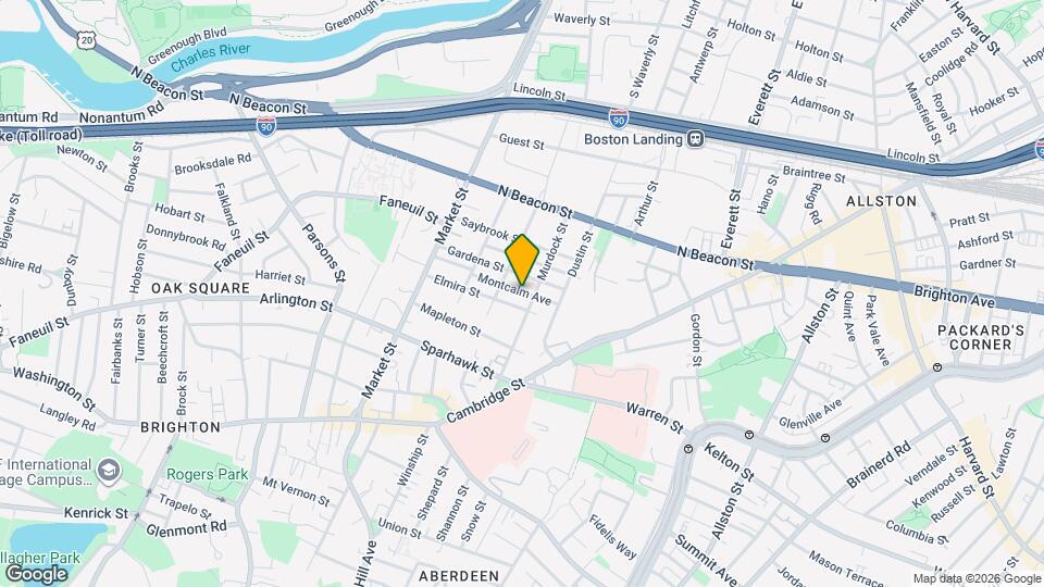 28 Montcalm Ave Map and Location Details