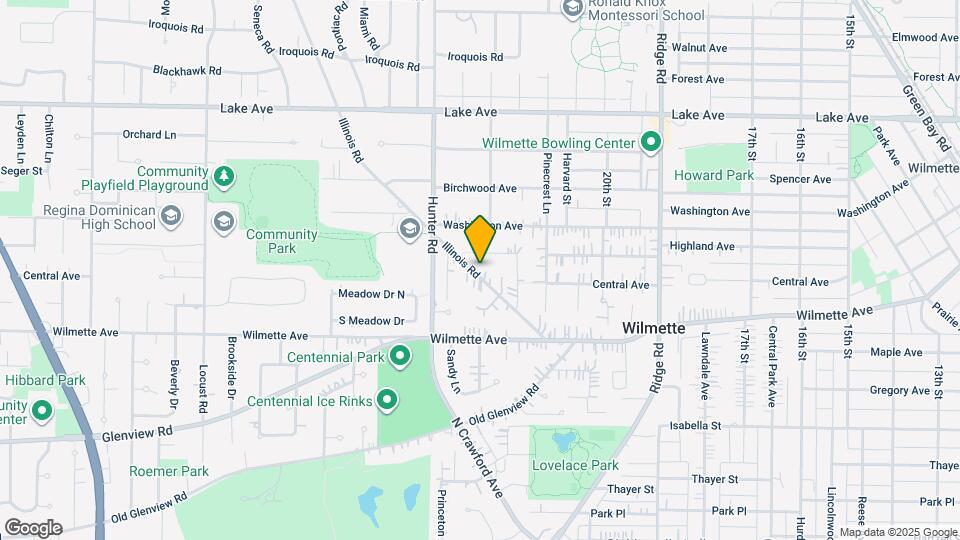 504 Illinois Rd Map and Location Details