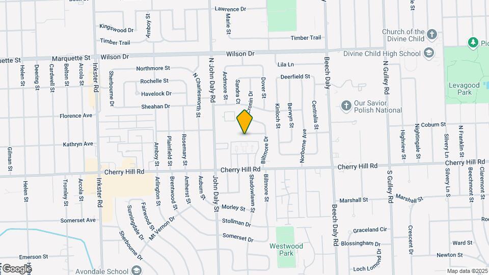26311 Tennant St Map and Location Details