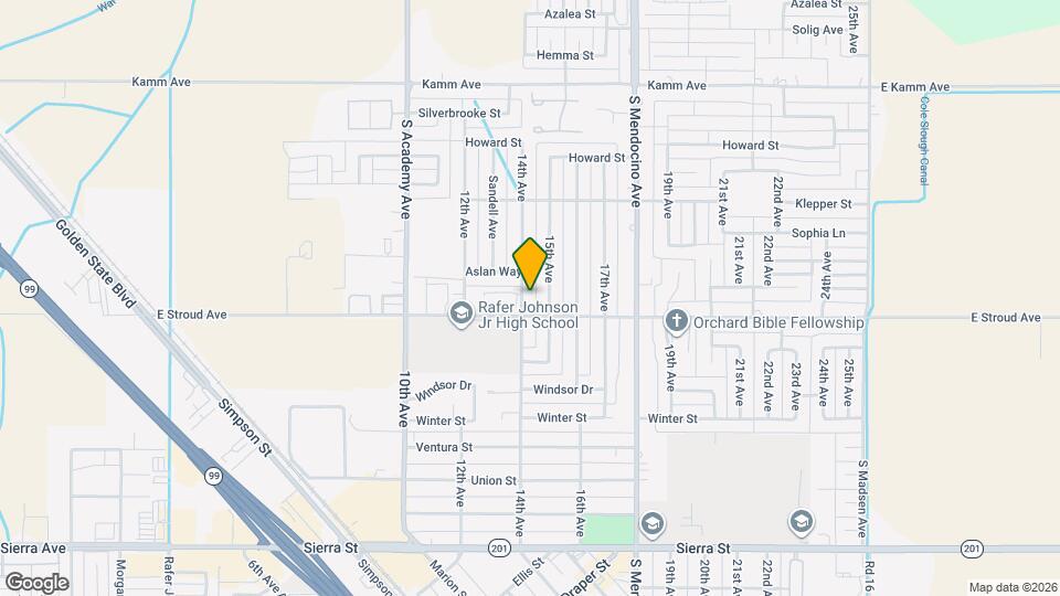 2514 14th Ave, Unit D Map and Location Details
