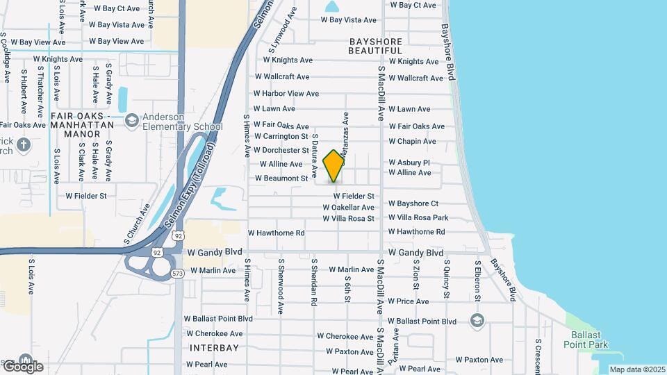3202 W Coachman Ave Map and Location Details