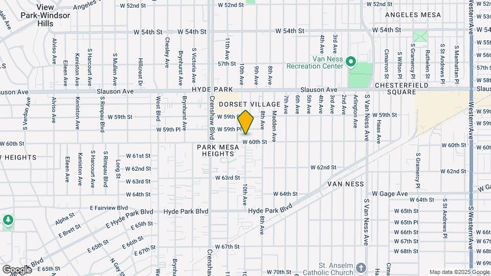 3205 W 60th St Mapa y Detalles de la Ubicación