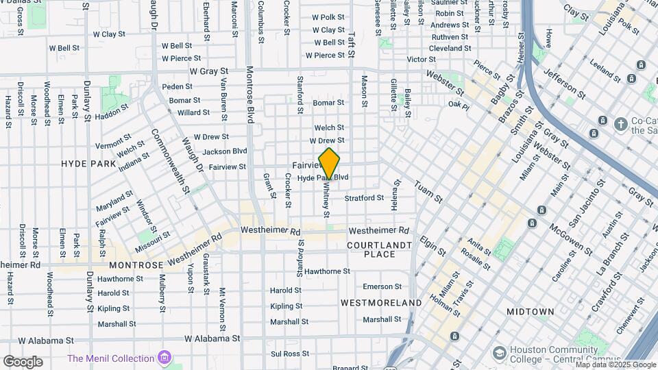 2511 Whitney St Mapa y Detalles de la Ubicación