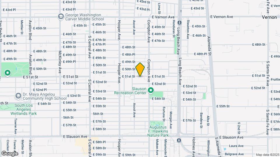 1434 E 51st St Map and Location Details