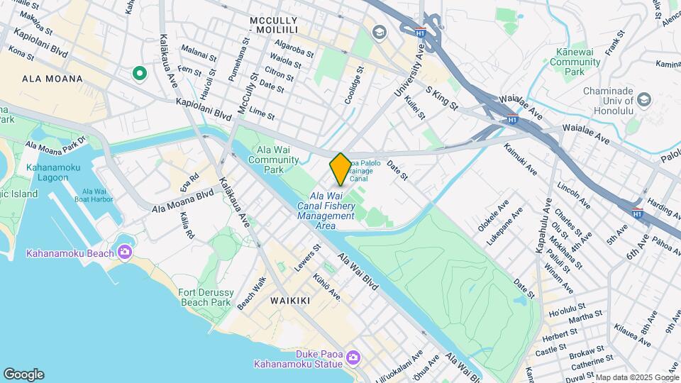 516 Kamoku St Map and Location Details