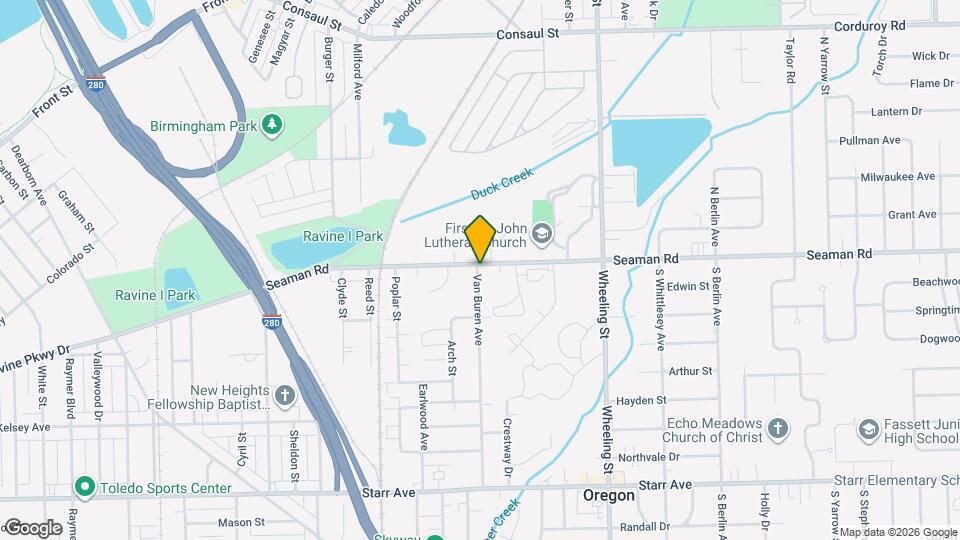 5-7 Van Buren Ave Map and Location Details