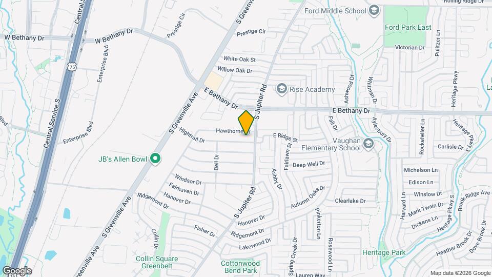 551 Hightrail Dr Map and Location Details