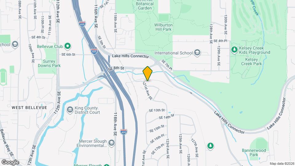 12115 SE 9th Pl Map and Location Details