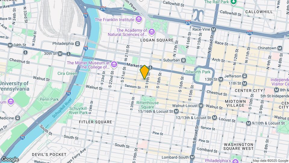 1920 Chestnut St Map and Location Details