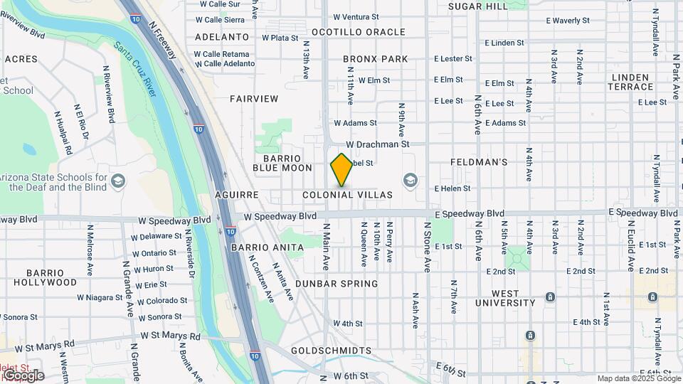 1150-1180 N Alder Ave Mapa y Detalles de la Ubicación