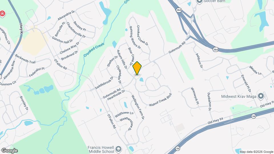 8 Walnut Creek Ct Map and Location Details