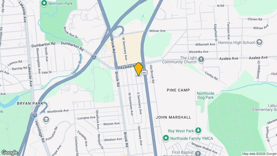 5009 E Seminary Ave Map and Location Details