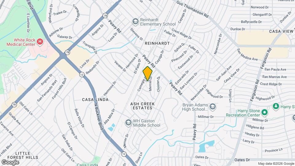 9831 Mercer Dr Map and Location Details