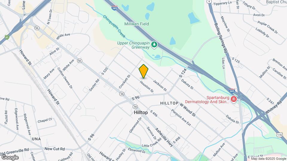 539 Houston St Map and Location Details