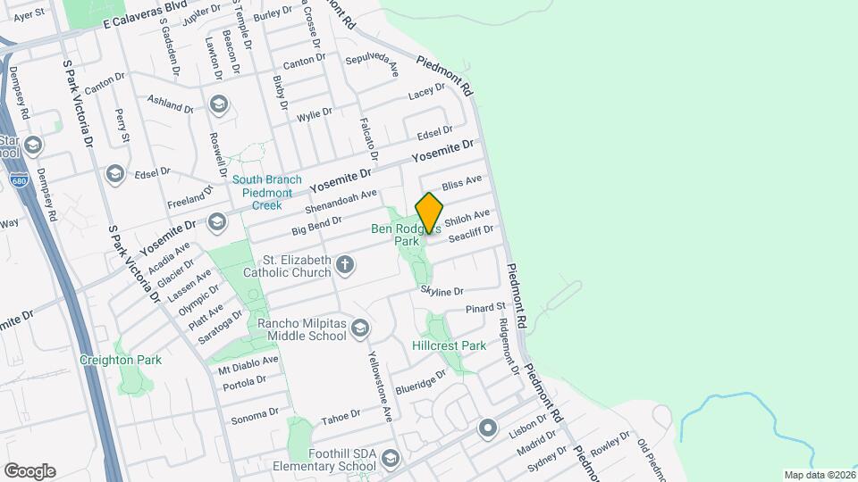 2071 Seacliff Dr Map and Location Details