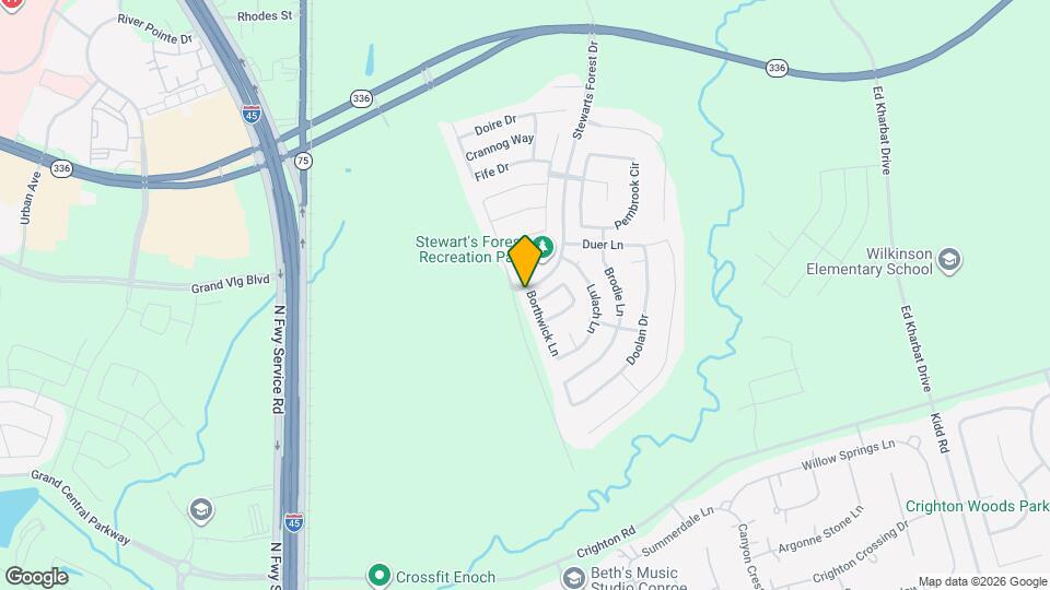 2016 Borthwick Ln Map and Location Details