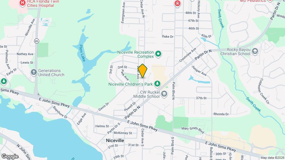 310 Cedar Ave N Map and Location Details