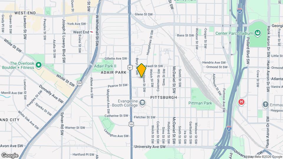 564 Hope St SW Map and Location Details