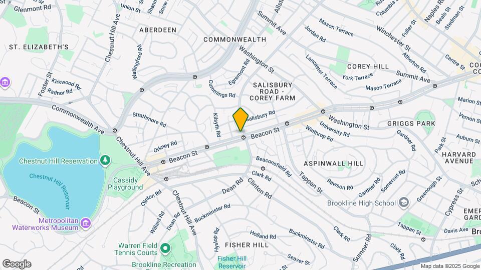1774 Beacon St, Unit 6 Map and Location Details
